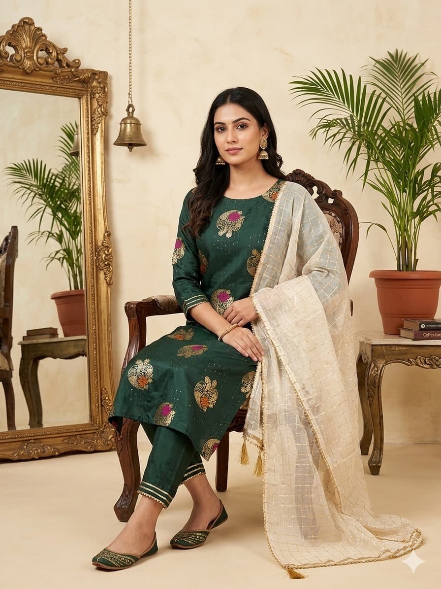 3pcs kurthi set RCLTK01