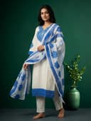 POLY MUSLIN SILK 3PCS SET KURTHI view 3